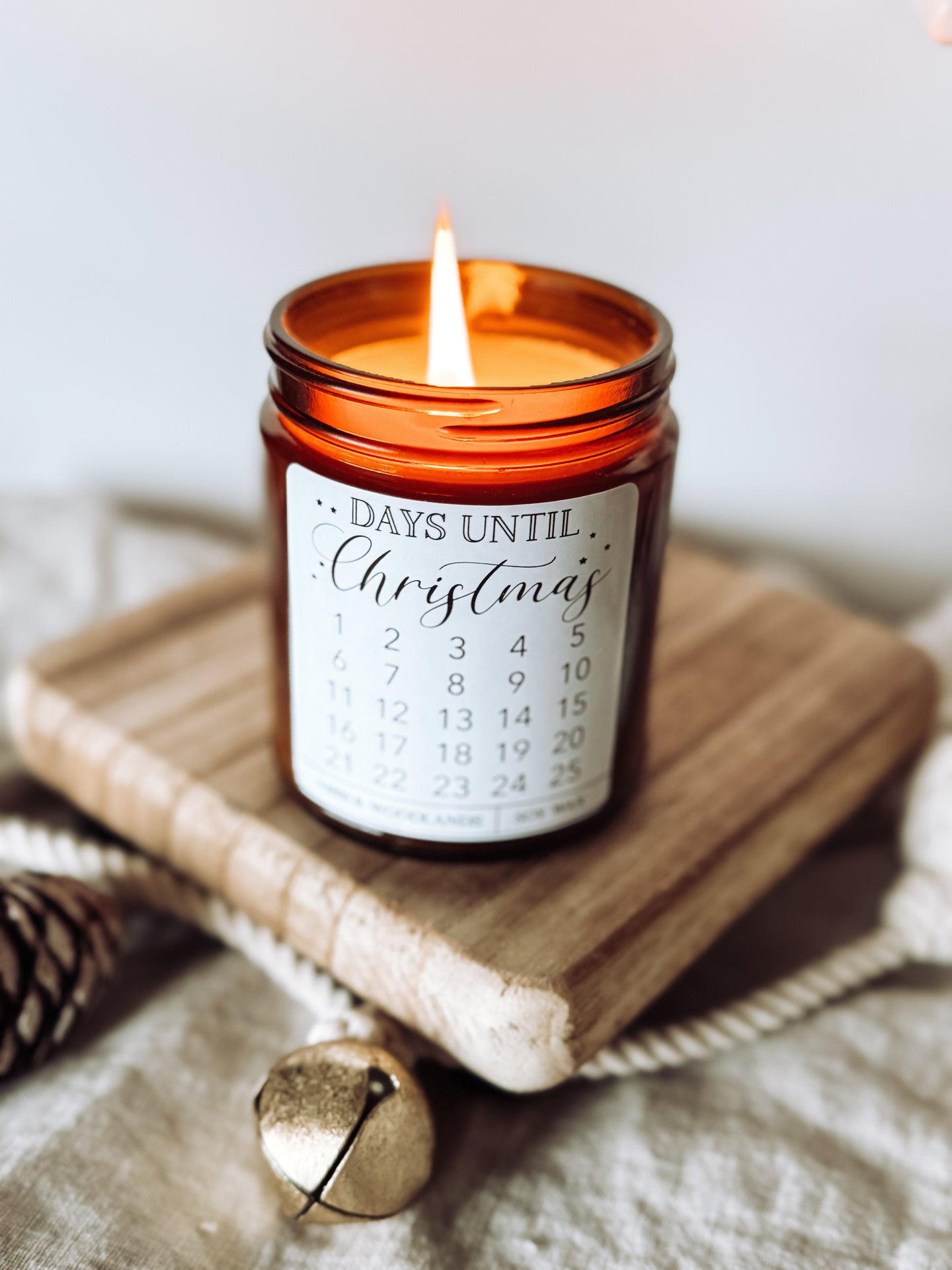 Countdown to Christmas Soy Candles | Advent Calendar Candle Thegiftgalashop